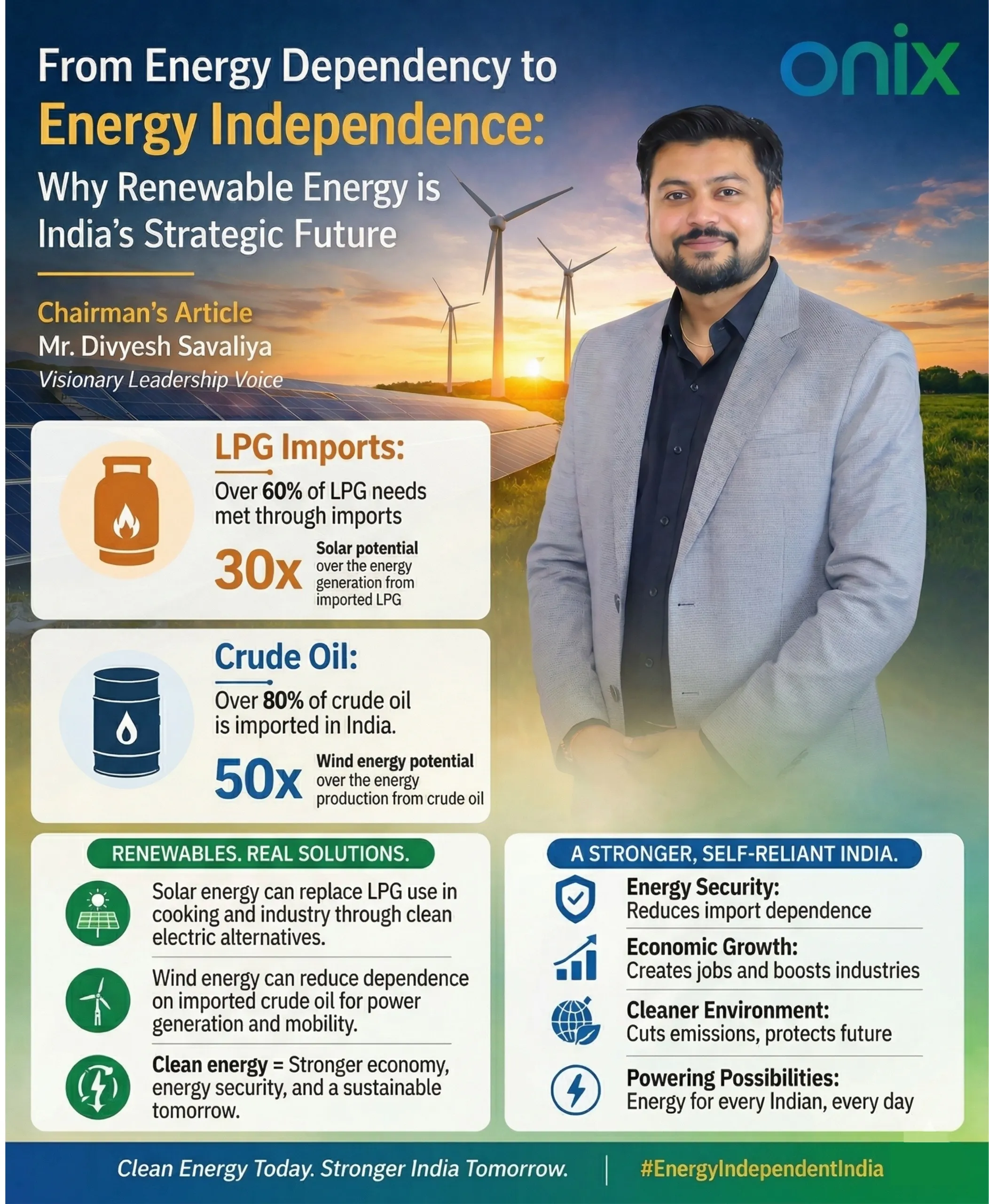 From Energy Dependency to Energy Independence: Why Renewable Energy is India’s Strategic Future